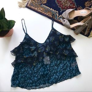 FREE PEOPLE  • All things chiffon tank top